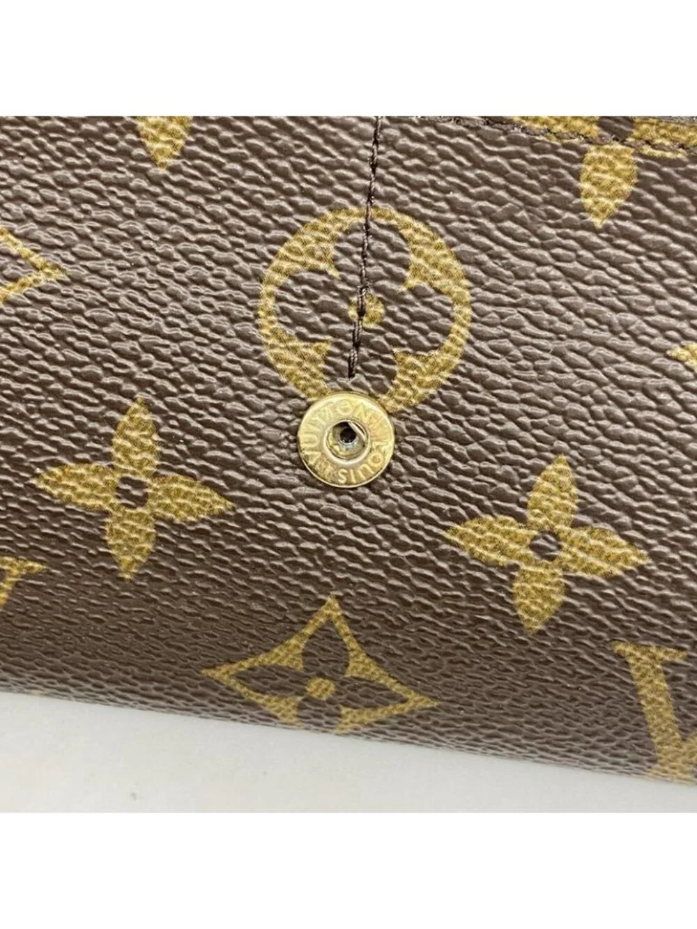 ★SOLD★ Louis Vuitton Wallet Monogram Portefeuille Sarah Brown - Picture 6 of 10